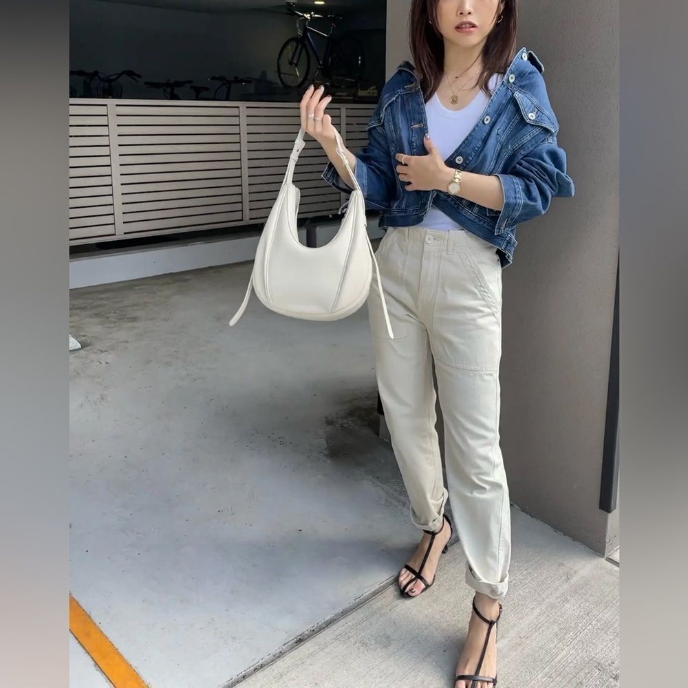Zara cotton pants with pockets